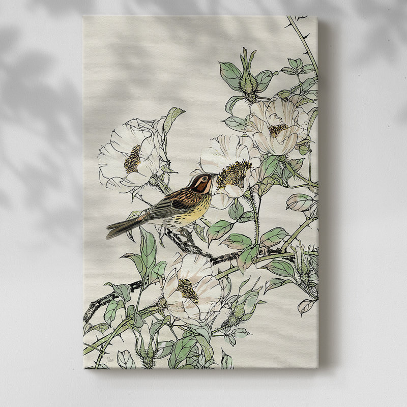 Nature intemporelle I - Cavas enveloppés de galerie, H 60 po x l 40 po