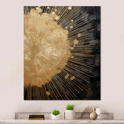 - Reproduction d'art mural en métal Fireworks