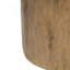 Table d'appoint en bois peint à la main 16,25 pouces MGO pour une utilisation polyvalente à l'intérieur comme à l'extérieur