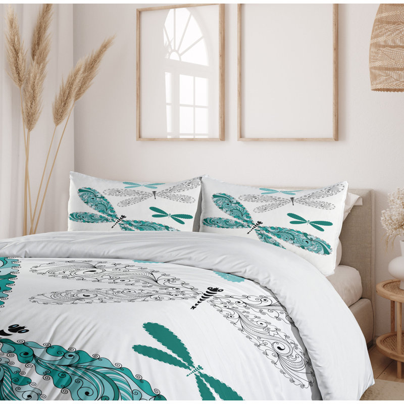 No Duvet Cover, Queen Duvet Cover + 2 Standard Shams