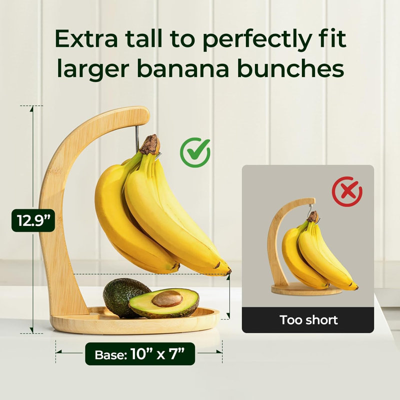 Kitchen Fruit Organizer,Holder with Detachable Fruit Tray