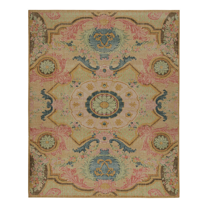 Hand Knotted Wool Area Rug