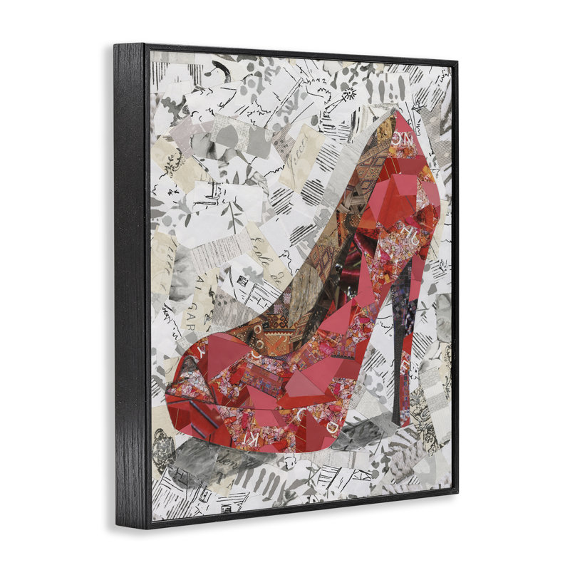 Giclée éclectique encadrée par Coco Good, Giclée encadrée noir minuit, H 14 po x l 11 po