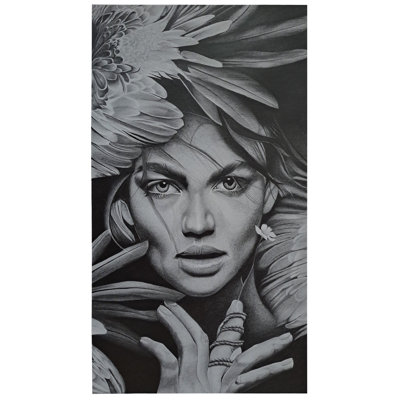 Lady Model - Art au crayon | Peinture de Sanchita Agrahari