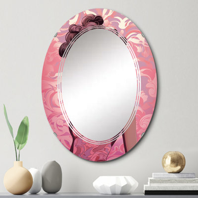 Geduhn - Miroir mural moderne ovale