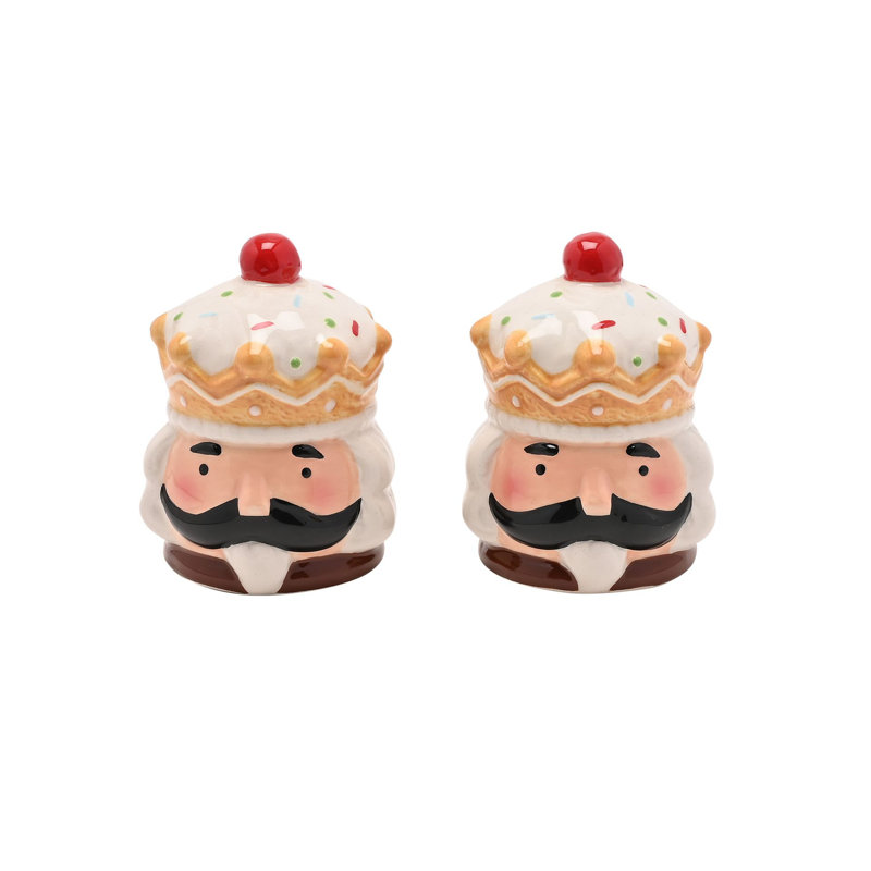 Brand Ceramic Salt And Pepper Shaker Set