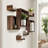 Wall-mounted Floating Wooden Shelves-1850008415