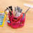 7 Slot Metal Desk Organizer Caddy