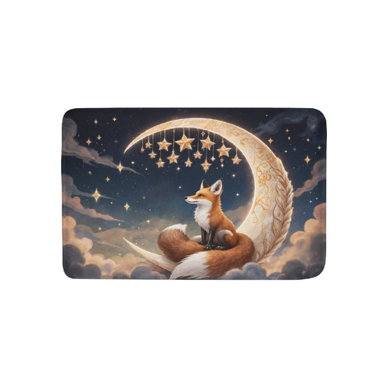 Tapis pour salle de bain Moon Fox