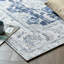 Tapis oriental lavable en chenille avec envers antidérapant pour salon -1220842931-1252931725