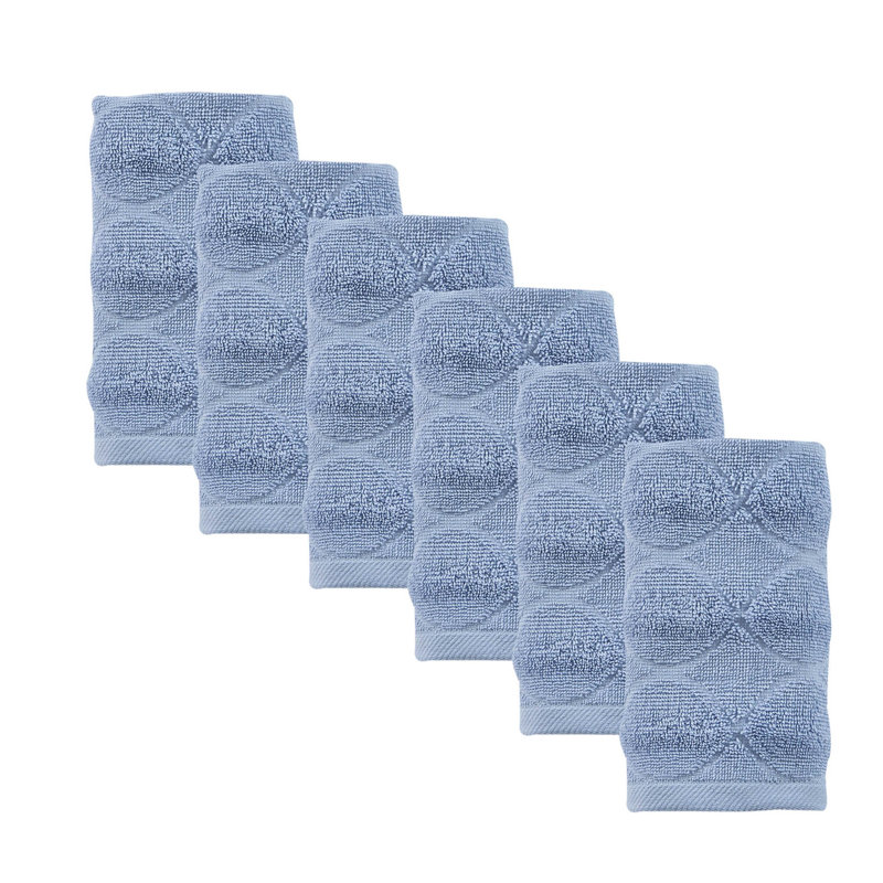Ozgur   Midweight Washcloth, Blue