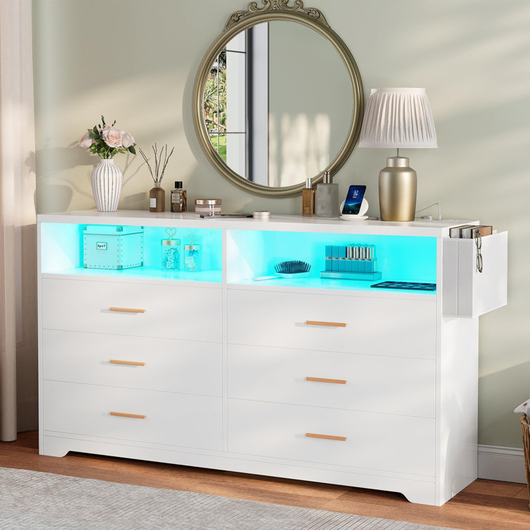https://assets.wfcdn.com/im/03080172/resize-h755-w755%5Ecompr-r85/2657/265773577/Ingetraud+6+-+Drawer+Dresser+with+Charging+Station+and+LED+Light%2C+Modern+Chest+of+Drawers+Organizer.jpg