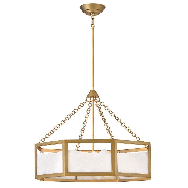 Veleta 8 - Light Steel Chandelier