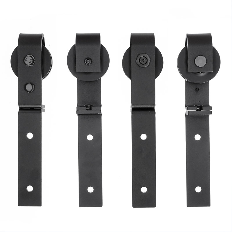 Andromachi Single Door Barn Door Hardware Kit
