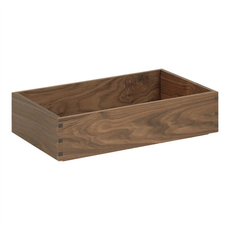 Cal-Mil Sydney Oak Display Box 23106-12201-21 WS-211CC1231061220120, 5.7" H x 11.4" W x 19" D, Brown