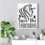 Save The Unicorns - Wrapped Canvas Print-1897778615