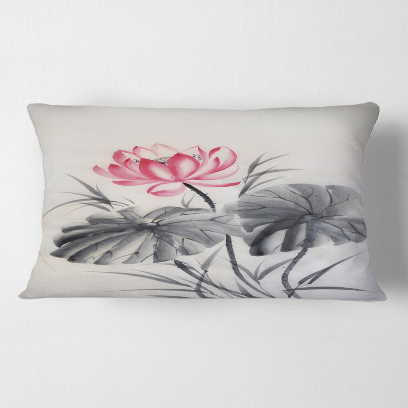 Floral Throw Pillow