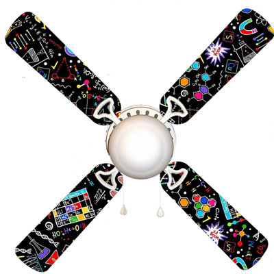 Ventilateur de plafond 4 pales 42 "