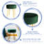Harbour Housewares Round Velvet Footstool-97771051-97771052