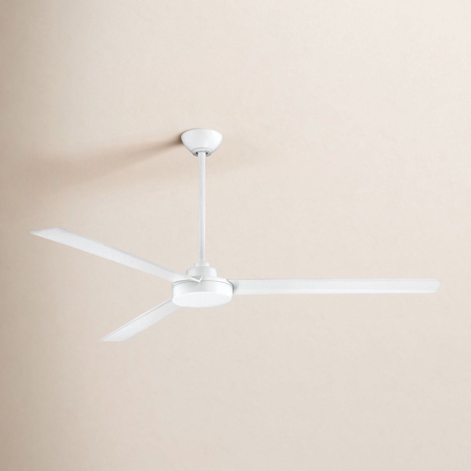 Roto 62" Outdoor Ceiling Fan, Flat White