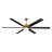 Brillion 72" 6-speed Reversible Ceiling Fan with Dimmable LED Lights and Remote Control-1466008786