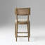 Tabouret de comptoir Chara Cane-1400353921
