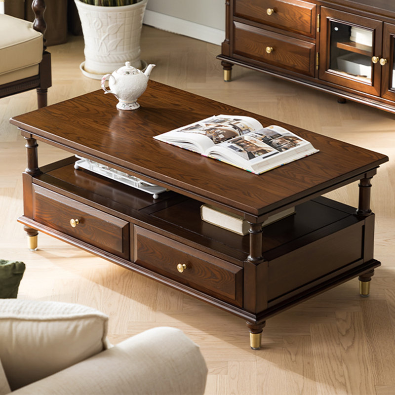 Load-bearing and durable coffee table