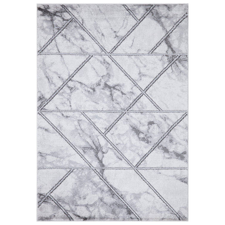 Perryopolis gris géométrique sans argent vieilli