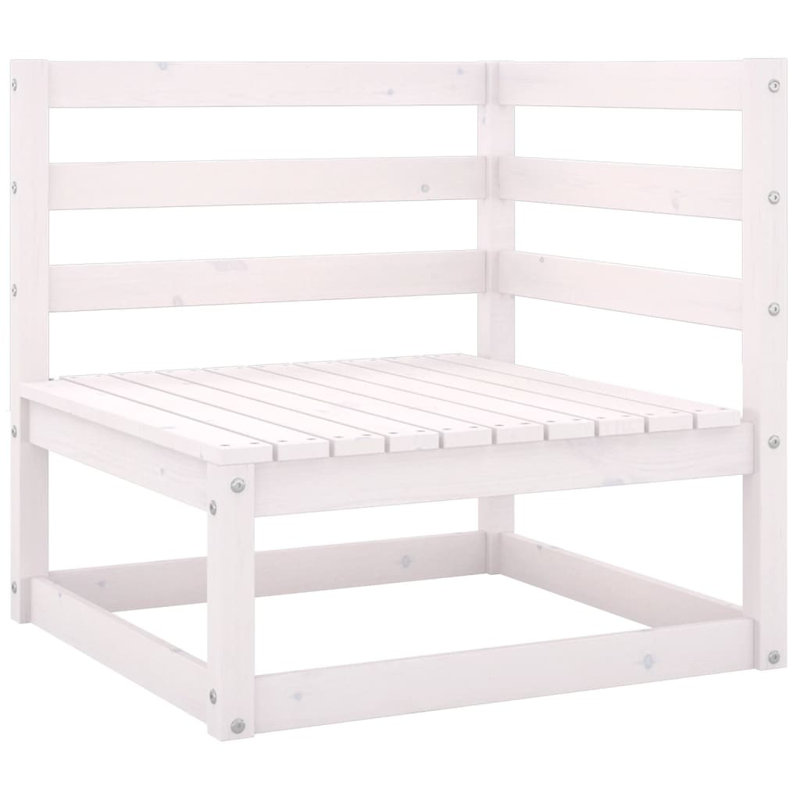 Gaerwn Outdoor Lounge Chair, White