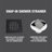 Universal Snap-Tite Grid Shower Drain Stopper, 4-1/4"-63460601