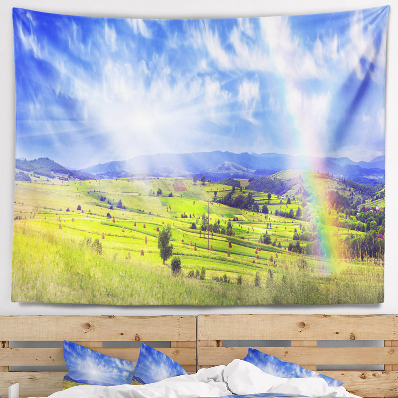 Polyester Tapestry, 50" H x 60" W