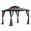 Auvent de remplacement pour pavillon de jardin en bambou SEULEMENT-39308100-39336624