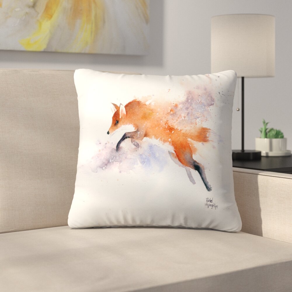 Fox sale throw pillow