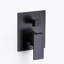 Devon 2 Way Pressure Balance Shower Mixer - Wall Mount - 5" Brass/Matt Black-776267039