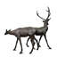 Deer Bronze Garden Statue