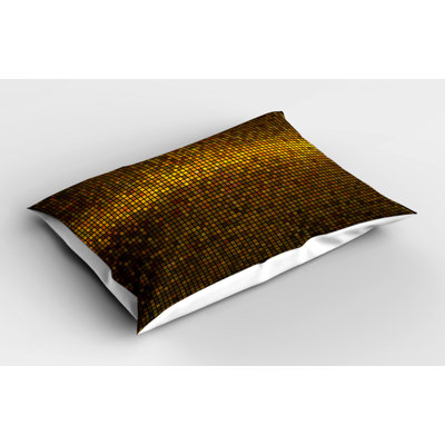 Polyester Geometric Sham Set
