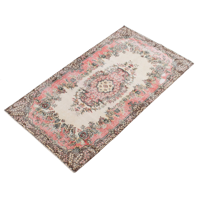 Tapis beige Antalya Vintage 3 pi 9 po x 6 pi 9 po