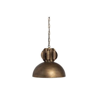 1 - Light Bronze Single Pendant