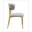 Chaise d'appoint Grey Boucle Finish