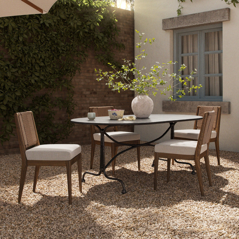 Lenoir Outdoor Oval Table