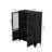 Sturdy Storage Cabinet with 4 Iron Doors and Adjustable Shelf-347324766