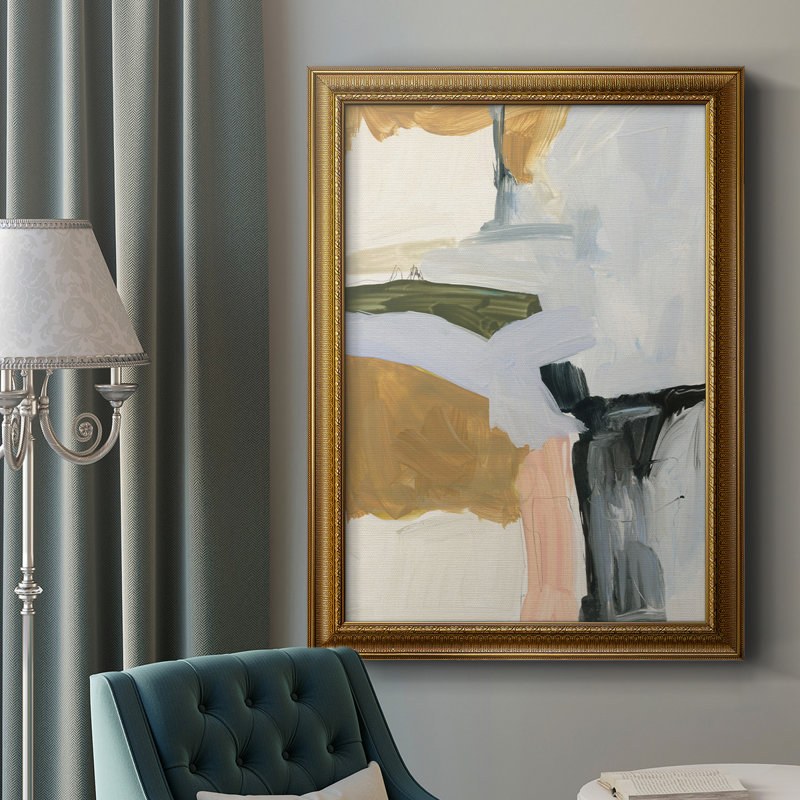 Palette Meld II - reproduction d'art sur toile encadrée, L 18 po x H 27 po