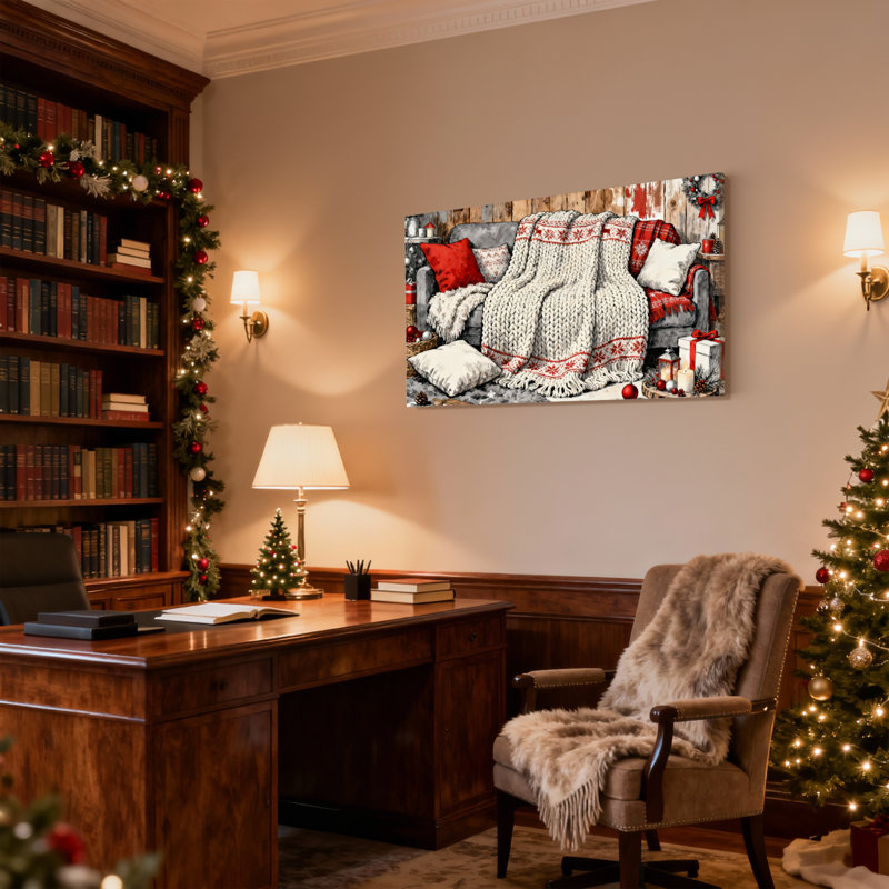 Ensemble de 3 reproductions d'art sur toile, H 20 po x l 30 po