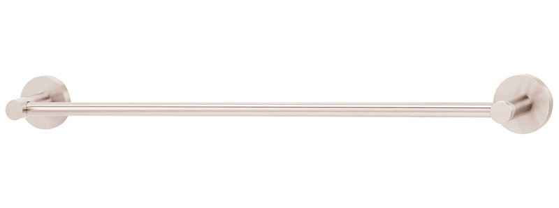 1 Wall Mounted Towel Bar, 2" H x 13.63" L x 2.38" D, Polished Nickel