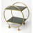 Akita Marble and Metal Bar Cart-1278157247