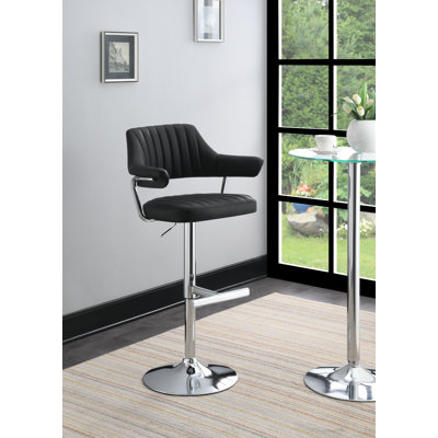 Tabouret de bar en cuir