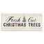 «Fresh Cut Christmas Trees», signe d'hiver rétro, art texturé par Danhui Nai-105741436-105741443