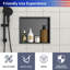 Niche murale en acier inoxydable-102480527