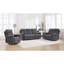 Ensemble de salon inclinable manuel 3 pièces Chenille-1660169284