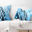 Coussin lombaire abstrait